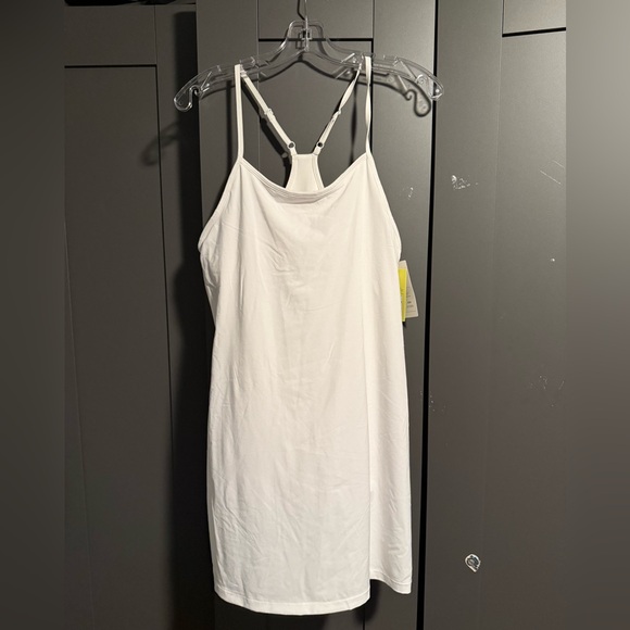 NWT Women's Flex Strappy Exercise Dress - All in Motion™ White M - Picture 5 of 5